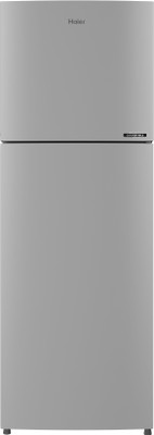 Haier 258 L Frost Free Double Door 2 Star Convertible Refrigerator(Brushline Silver, HRF-2783EMS-E)