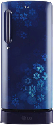 LG 190 L Direct Cool Single Door 3 Star Refrigerator(Blue Quartz, GL-D201ABQD)