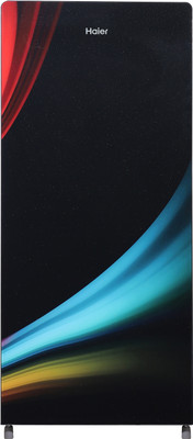 Haier 195 L Direct Cool Single Door 4 Star RefrigeratorĀ Ā (Prism Glass, HRD-1954CPG-E)