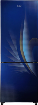 Haier 276 L Frost Free Double Door 3 Star Convertible Refrigerator(Naval Glass, HRB-2964PNG-E)