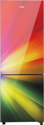 Haier 276 L Frost Free Double Door 2 Star Convertible Refrigerator(Rainbow Glass, HRB-2963CRG-F)
