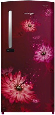 Voltas Beko 220 L Direct Cool Single Door 3 Star Refrigerator(Dahlia Wine, RDC240CDWEX)