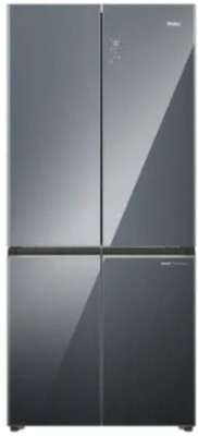 Haier 520 L Frost Free French Door Bottom Mount 3 Star Convertible Refrigerator  with Lumiere ,Inverter Smart Sense AI enabled French Door Side by Side (Magic Convertible, India�s 1st Colour Touch Display, 2026 Model)(Mirror Glass, HRB-600MGU1)