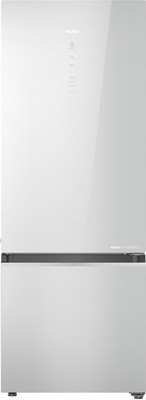 Haier 376 L Frost Free Double Door 3 Star Convertible Refrigerator(Mirror Glass, HRB-3964PMG-E)
