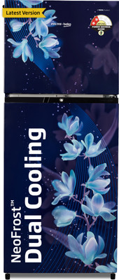 Voltas Beko by A Tata Product 228 L Frost Free Double Door 2 Star Refrigerator(Nightangle Blue, RFF265D / W0NBR0I0000GO)