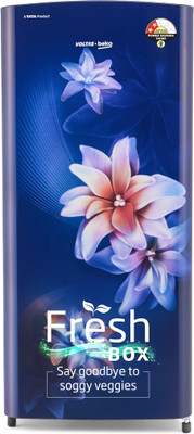 Voltas Beko 183 L Direct Cool Single Door 2 Star Refrigerator(Stella Blue, RDC215D/S0WBR0M0000GO)