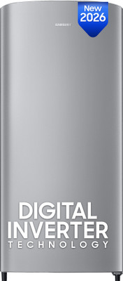 Samsung 183 L Direct Cool Single Door 2 Star Refrigerator(Gray Silver, RR19H20C2GS/NL)