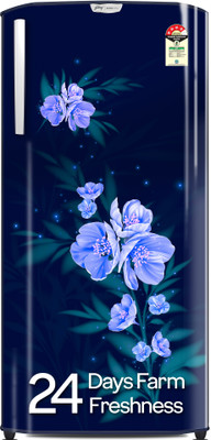 Godrej 180 L Direct Cool Single Door 4 Star Refrigerator with Large Vegetable Tray And 2.25 L Bottle Space(Maple Blue, RD EDGENEO 207D THF MP BL)