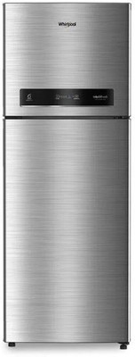 Whirlpool 340 L Frost Free Double Door Top Mount 2 Star Refrigerator (Grey, IF INV CNV 355)