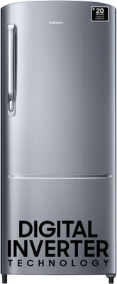 Samsung 183 L Direct Cool Single Door 2 Star Refrigerator(Gray Silver, RR20C11C2GS/HL)