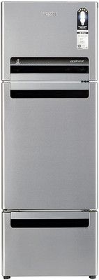 Whirlpool 240 L Frost Free Triple Door 5 Star Refrigerator (ALPHA STEEL, FP 263D Protton Roy Sapphire Stream N21446)