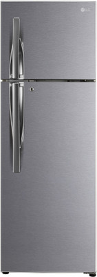 LG 308 L Frost Free Double Door 3 Star Convertible Refrigerator(Dazzle Steel, GL-S322RDSX)