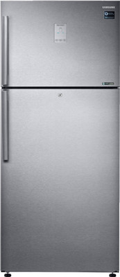 SAMSUNG 551 L Frost Free Double Door 2 Star Refrigerator (Real Stainless, RT56B6378SL�)