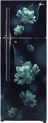 LG 284 L Direct Cool Double Door 3 Star Convertible Refrigerator(Blue Charm, GL-S302RBCX)