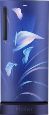 Haier 195 L Direct Cool Single Door 5 Star Refrigerator with Base Drawer(Marine Arum, HED-1955PMA)