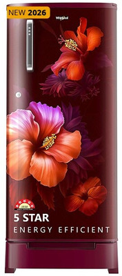 Whirlpool 184 L Direct Cool Single Door 5 Star Refrigerator(Wine Spring, 205 WDE ROY 5S Inv WINE SPRING-Y)