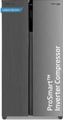Voltas Beko 472 L Frost Free Side By Side Refrigerator  (INOX, RSB495/FPV300RXID) For Rs. 40990 @ 36 %