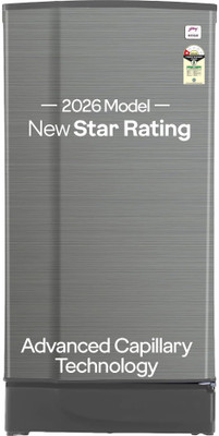 Godrej 180 L Direct Cool Single Door 1 Star Refrigerator(Steel Grey, RD EDGE 205AN WRF ST GR)