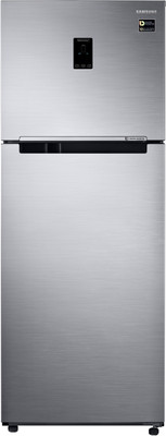 SAMSUNG 415 L Frost Free Double Door 3 Star Convertible Refrigerator(Elegant Inox, RT42B553ES8/HL)