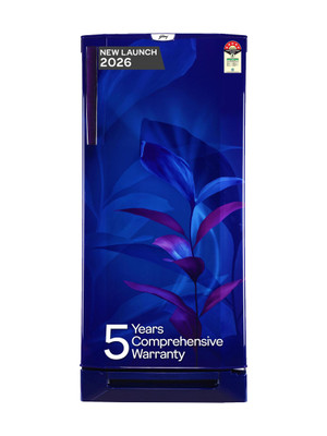 Godrej 185 L Direct Cool Single Door 5 Star Refrigerator  with Base Drawer 22L Jumbo Vegetable Tray Advanced Inverter Technology(Marine blue, RD 195EN TDI MN BL)