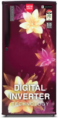 realme TechLife 183 L Direct Cool Single Door 4 Star Refrigerator  with Rapid Chill Technology and Large Vegetable Basket(Nostalgia Wine, 183BD4RM24R)