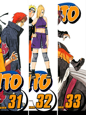 Naruto Manga Vol. 31,32,33(Paperback, Masashi Kishimoto)