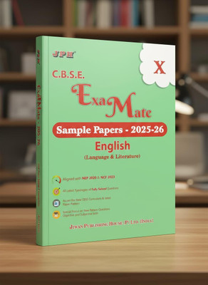JPH Examate Class 10 English Language And Literature (First Flight & Footprint Without Feet) CBSE Examination 2026 Sample Papers Based On CBSE Syllabus(Paperback, Mediratta & Chatterjee, U R Mediratta) JPH Examate Class 10 English Language And Literature (First Flight & Footprint Without Feet) CBSE Examination 2026 Sample Papers Based On CBSE Syllabus(Paperback, Mediratta & Chatterjee, U R Mediratta)