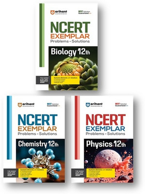 NCERT Exemplar Class 12th Physics, Chemistry, And Biology | Fully Updated As Per The Latest Rationalized NCERT(Paperback, ARIHANT CBSE EXPEART TEAM)
