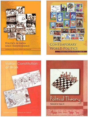 Original NCERT Political Science Book Set For Class 11 & 12 (4 Books) | English Medium | 2025-26 Edition(Paperback, National Council of Educational Research and Training (NCERT))