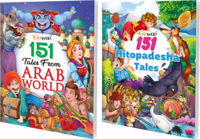 151 Tales From Arab World And 151 Hitopadesha Tales I Combo Pack Of 2 Books I Collection Of Stories For Personality Development Of Kids By Gowoo(Paperback, Manoj Publication editorial board)