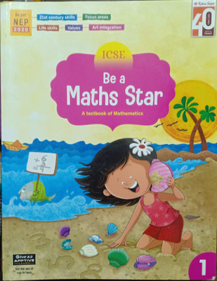 ICSE Be A Maths Star A Text Book Of Mathematics Class 1(Pepper back, Sunita Arora)