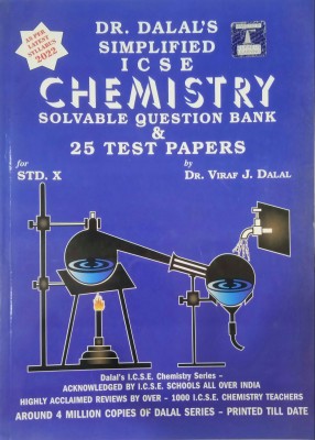 Simplified ICSE Chemistry Solvable Question Bank Class-10 (Old Book)(Paperback, Dr. Viraf J. Dalal)