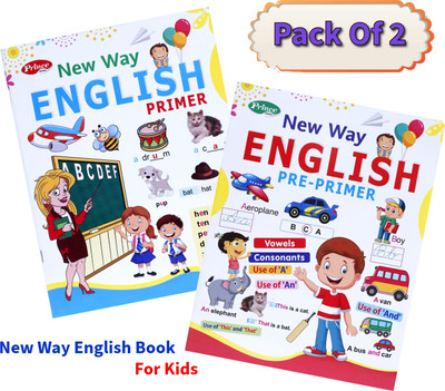 AP SINHA English Learning Book Set For Kids Primer And Pre-Primer | Early Language Development Books For Children | English Medium Educational Book Combo(Paperback, AP SINHA)