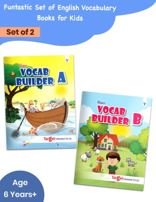 Blossom English Vocabulary Books For Kids Part A & B Children Books | Vocab Builder With Colourful Pictures And Activities For Children | Learn English Speaking And Writing | Age 6 To 8 Year Old | Set Of 2 Books(Paperback, Target Publications)