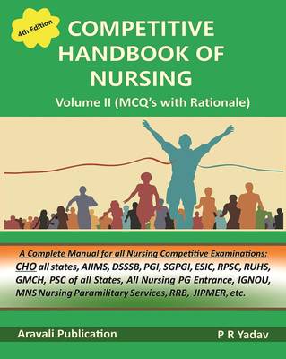 PR Yadav's Competitive Handbook Of Nursing Vol 2 MCQ (English Only) 4th Edition
