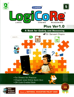 Candid, Logicore Plus Ver 1.0, Class-5(Paperback, ER. SARVESH CHOPRA)