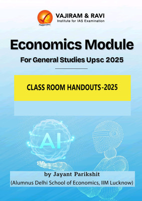 INDIAN ECONOMY For UPSC Prelims And Mains Examination 2025-2026 By VAJIRAM & RAVI Institute(Paperback, VAJIRAM & RAVI)