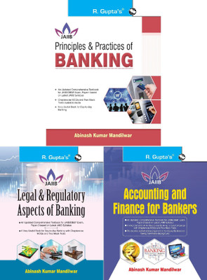 Accounting And Finance For Bankers For JAIIB And Diploma In Banking & Finance Examination+Principles & Practices Of Banking+Legal & Regulatory Aspects Of BANKING (Set Of 3 Books)(Paperback, Abinash Kumar Mandilwar) Accounting And Finance For Bankers For JAIIB And Diploma In Banking & Finance Examination+Principles & Practices Of Banking+Legal & Regulatory Aspects Of BANKING (Set Of 3 Books)(Paperback, Abinash Kumar Mandilwar)