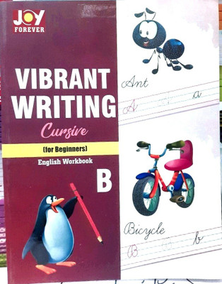 Joy Vibrant Writing Cursive For Beginners English Book B(Paperback, DR. SAUMYA JAIN)
