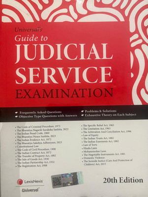 Universal’s Guide To Judicial Service Examination (20th Edition)(Paperback, Universal lexisnexis)