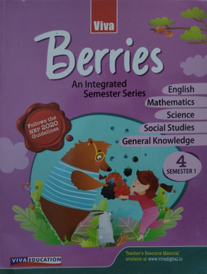 Viva Berries Semester Book Class - 4 Sem - 1(Paperback, T)