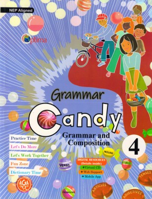 Optima, GRAMMAR CANDY Grammar And Composition - 4(Paperback, A. Banerjee, Seema Gupta)