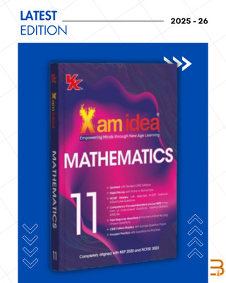 Xam Idea Mathematics Class 11 (2025-26) | Latest CBSE Syllabus| NEP 2020 & NCFSE 2023 Aligned | With Competency-Focused & Free Response Qs | Self-Assessment Tests(Paperback, Xamidea Editorial Board (Author))