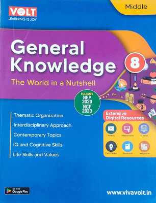 Volt, General Knowledge Class 8(Paperback, Viva Volt)