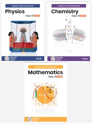 Vedantu's CBSE Science PCM Tatva Practice Books For Class 12 (Set Of 3 Books) | Concise Theory | Section-Wise Exercises With PYQs | Solved Examples | 5000+ Problems With Solutions | Your Ultimate Guide To Ace CBSE Board Exam | Based On Latest Edition-2023(Paperback, Vedantu)