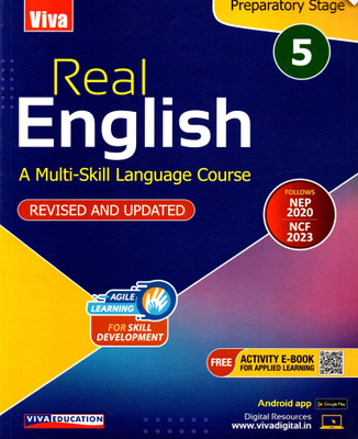 Viva, Real English A Multi-Skill Language Course, Class - 5(Hardcover, K.E. SUNIL)
