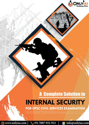 Only IAS GS Internal Security Photocopy Printed Notes In English For Civil Services Examinations 2023(Spiral Bound, Only IAS)