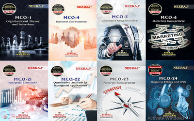 MCO-01 Organization Theory And Behaviour MCO-04 Business Environment MCO-05 Accounting For Managerial Decisions MCO-21 Managerial Economics MCO-06 Marketing Management MCO-22 Quantitative Analysis For Managerial Applications MCO-23 Strategic Management MCO-24 Business Ethics And CSR(Paperback, Neera MCO-01 Organization Theory And Behaviour MCO-04 Business Environment MCO-05 Accounting For Managerial Decisions MCO-21 Managerial Economics MCO-06 Marketing Management MCO-22 Quantitative Analysis For Managerial Applications MCO-23 Strategic Management MCO-24 Business Ethics And CSR(Paperback, Neera