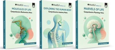 PW MedEd 2.0 MBBS 1st Prof Year Notes | Anatomy, Biochemistry, Physiology Combo Set Of 3 Books(Paperback, Dr. Pradeep Pawar, Dr. Rajesh Jambhulkar, Dr. Vivek Nalgirkar)