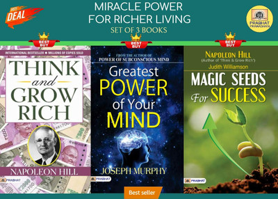 Miracle Power For Richer Living Kit: Set Of 3 Books(Paperback, Napoleon Hill
& Judith Williamson;Joseph Murphy)